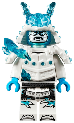 Lego, Minifigure, Ninjago, Secrets of the Forbidden Spinjitzu, Zane Ice Emperor, NJO0522