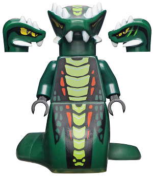 Lego, Minifigure, Ninjago, Rise of the Snakes,  Acidicus, NJO066