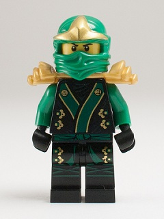 Lego, Minifigure, Ninjago, The Final Battle, Lloyd Green Ninja XY, NJO070