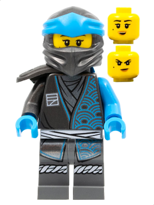 Lego, Minifigure, Ninjago, Core, Nya - Core, Shoulder Pad, NJO0726