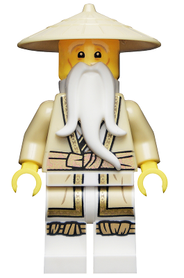LEGO, Minifigure, Ninjago, Wu Sensei - Core, njo0741