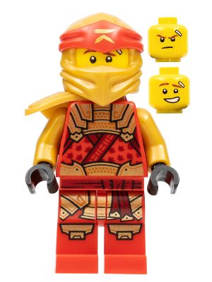 Lego, Minifigure, Ninjago, Crystalized, Kai (Golden Ninja) - Crystalized, NJO0772