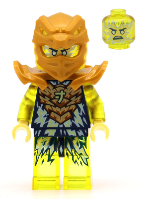 Lego, Minifigure, Ninjago, Jay (Golden Dragon) without Wings, njo0797