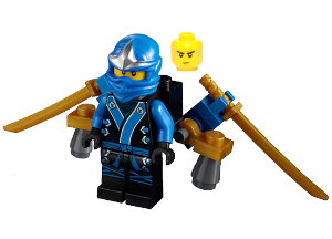 Lego, Minifigure, Ninjago, Jay - The Final Battle, Jet Pack, njo079