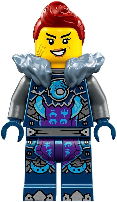 Lego, Minifigure, Ninjago, Jordana - Fur Collar, njo0856