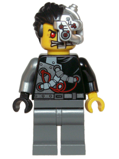 Lego, Minifigure, Ninjago, Rebooted, Cyrus Borg, OverBorg, NJO088