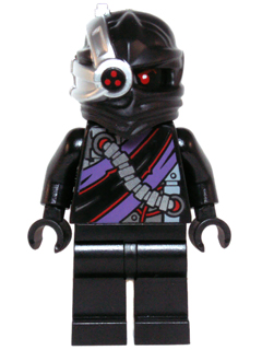 Lego, Minifigure, Ninjago, Rebooted, Nindroid Warrior with Black Legs, njo101