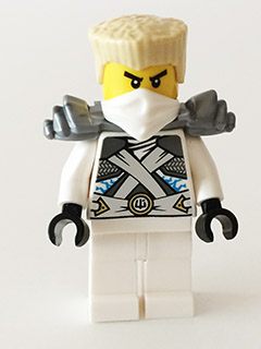 Lego, Minifigure, Ninjago, Rebooted, Zane (Stone Warrior Armor), NJO106