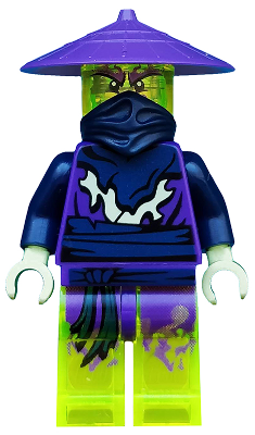 Lego, Minifigure, Ninjago, Possession, Ghost Warrior Cowler / Pyrrhus / Cyrus, NJO0141