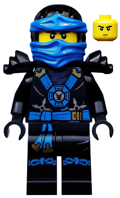 Lego, Minifigure, Ninjago, Jay, Deepstone Armor, Possession, NJO152