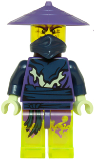 Lego, Minifigure, Ninjago, Ghost Warrior Cowler, Scabbard, NJO156