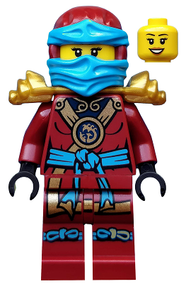 Lego, Minifigure, Ninjago, Possession, Nya (Deepstone Armor), NJO165