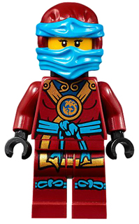 Lego, Minifigure, Ninjago, Nya (Deepstone Armor) - Skybound, NJO212