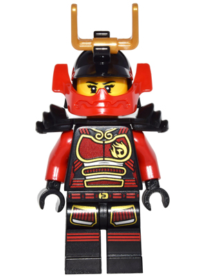 Lego, Minifigure, Ninjago, Samurai X (Nya) - Black Outfit, NJO229