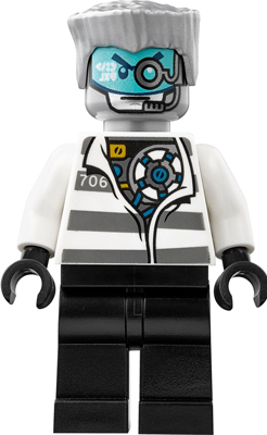 Lego, Minifigure, Ninjago, Zane, Prison Outfit, Skybound, NJO233