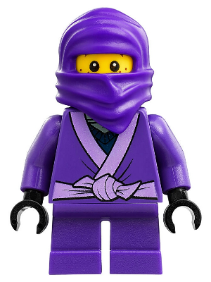 Lego, Minifigure, Ninjago, Day of the Departed, Lil' Nelson - Dark Purple Robe, njo263