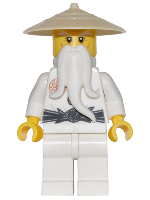 Lego, Minifigure, Ninjago, The Hands of Time, Wu Sensei, NJO290