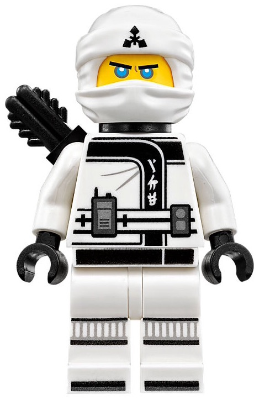 Lego, Minifigure, The Lego Ninjago Movie, Ninjago, Zane, NJO318