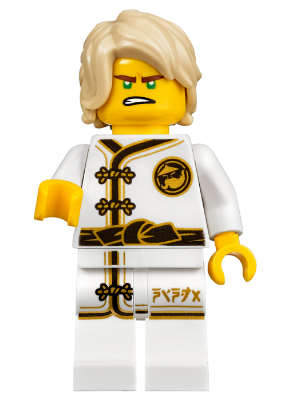 Lego, Minifigure, The Lego Ninjago Movie, Ninjago, Lloyd, White Wu-Cru Training Gi, NJO347