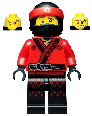 Lego, Minifigure, The Lego Ninjago Movie, Ninjago, Kai, Fire Mech Driver, NJO349