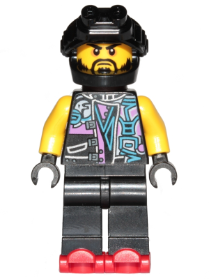 Lego, Minifigure, Ninjago, Sons of Garmadon, Scooter, NJO431