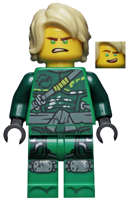 Lego, Minifigure, Ninjago, Hunted, Lloyd, NJO474