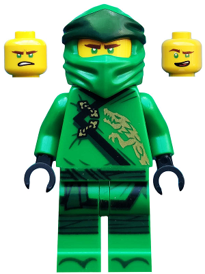 Lego, Minifigure, Ninjago, Lloyd - Legacy, Dark Green Sash, NJO490