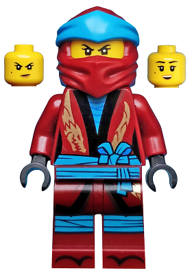 Lego, Minifigure, Ninjago, Nya, Legacy, njo491