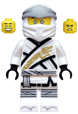 Lego, Minifigure, Ninjago, Zane - Legacy, NJO494