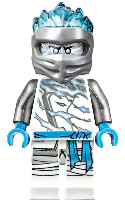 Lego, Minifigure, Ninjago, Secrets of the Forbidden Spinjitzu, Zane FS (Spinjitzu Slam), NJO535