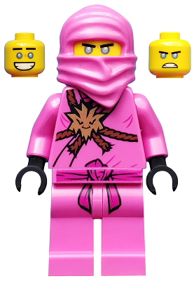 LEGO, Minifigure, Ninjago, Prime Empire, Zane - Avatar Pink Zane, NJO561