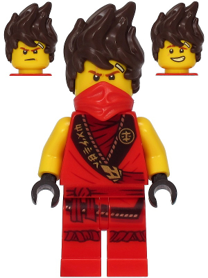 Lego, Minifigure, Ninjago, Legacy, Kai, Rebooted Robe, NJO630