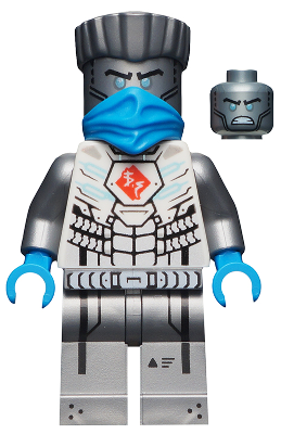 Lego, Minifigure, Ninjago, Zane - Legacy, Titanium VS, njo647