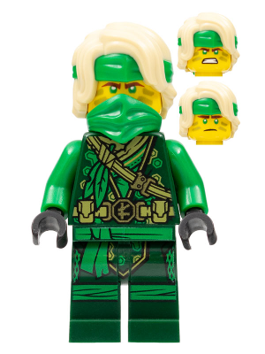 Lego, Minifigure, Ninjago, The Island, Llyod, Mask and Hair with Bandana, njo711