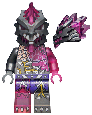 Lego, Minifigure, Ninjago, Crystalized, Vengestone Warrior, NJO754