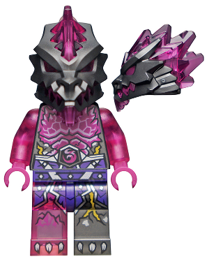 Lego, Minifigure, Ninjago, Crystalized, Vengestone Brute, NJO759