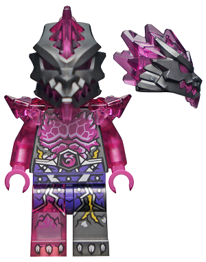 Lego, Minifigure, Ninjago, Crystalized, Vengestone Guard, NJO765