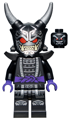 Lego, Minifigure, Ninjago, Crystalized, Garmadon, Oni, NJO778