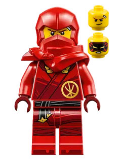 Lego, Minifigure, Ninjago, Dragons Rising Season 1, Kai, Hood, njo811