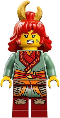 Lego, Minifigure, Ninjago,  Dragons Rising Season 1, Wyldfyre - Sand Green Robe, NJO823