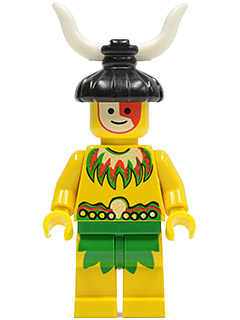 Lego, Minifigure, Pirates, Islander, Male, PI070