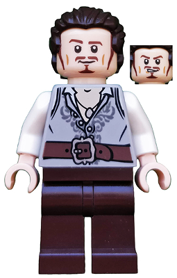 Lego, Minifigure, Pirates of the Caribbean, Will Turner, POC026