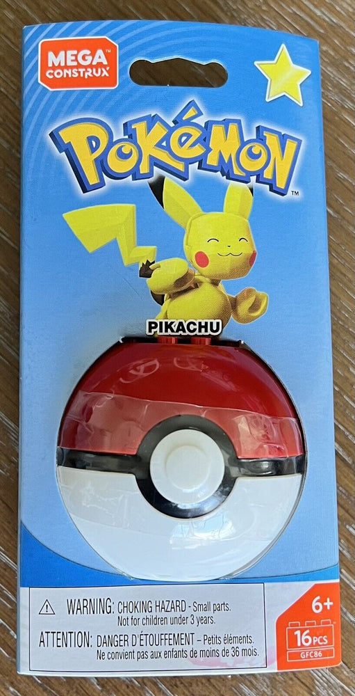Mega Block, Set, Sealed, Pokemon, Pikachu, GFC86