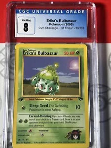 39/132 erika's bulbasur cgc 8