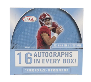 2023 Sage Football High Series Trading Card Hobby Box