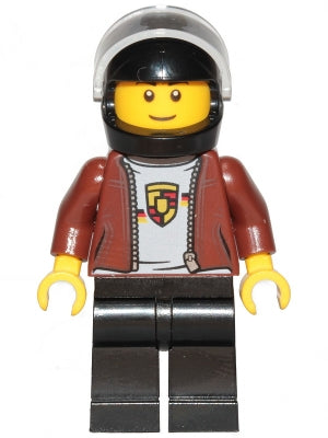 Lego, Minifigure, Speed Champions, 1974 Porsche 911 Turbo 3.0 Driver, SC078