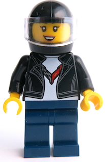 Lego, Minifigure, Speed Champions, 1968 Chevrolet Corvette Driver, SC089