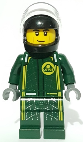 Lego, Minifigure, Speed Champions, Lotus Evija Driver, SC096