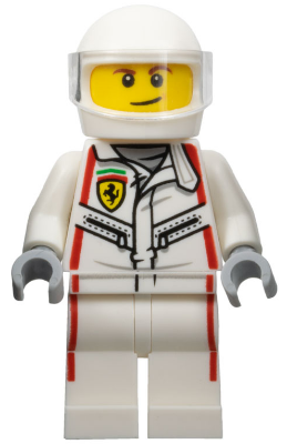Lego, Minifigure, Speed Champions, 1970 Ferrari 512 M Driver, SC097