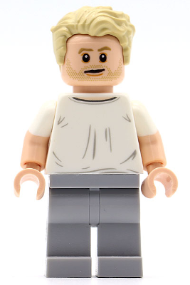 Lego, Minifigure, Super Heroes, Iron Man - Mark 85 Armor, Large Helmet Visor, Thick Red Markings on Torso, SH1046
